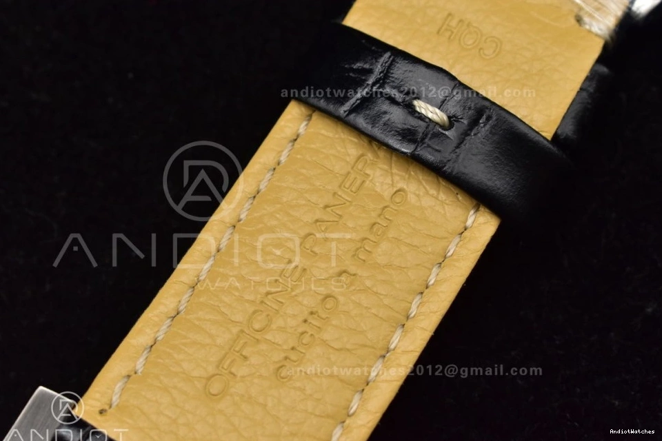 1:1 H with Y-Incabloc on Superlumed Dial Leather Strap PAM217 Black XF Best Edition Trendy 993 A6497 1227